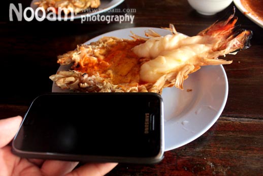 รีวิว ร้านต้นน้ำ ร้านอาหารริมน้ำ กุ้งเผาตัวใหญ่ อาหารอร่อย บางปะอิน อยุธยา